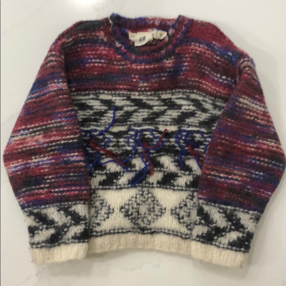 Isabel Marant for H&M Girls Wool Sweater Size 8-10